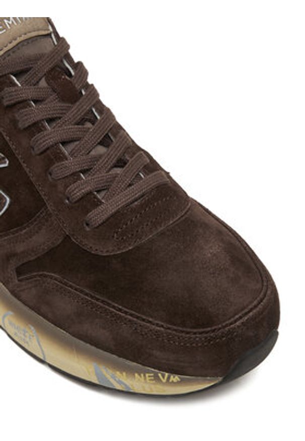 Premiata Sneakersy Mick Var 7898 Brązowy. Kolor: brązowy. Materiał: skóra