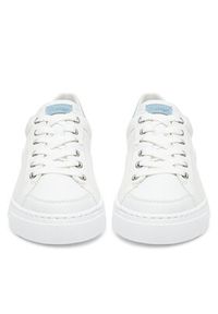 Rieker Sneakersy L8803-80 Biały. Kolor: biały. Materiał: materiał #3