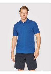 BOSS - Boss Polo Pallas 50468362 Niebieski Regular Fit. Typ kołnierza: polo. Kolor: niebieski. Materiał: bawełna