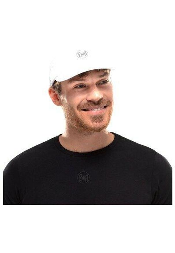 Czapka Buff 5 Panelr Solid. Kolor: biały. Styl: sportowy