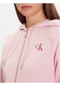 Calvin Klein Jeans Bluza Monologo LV047B270G Różowy Regular Fit. Kolor: różowy. Materiał: bawełna #3