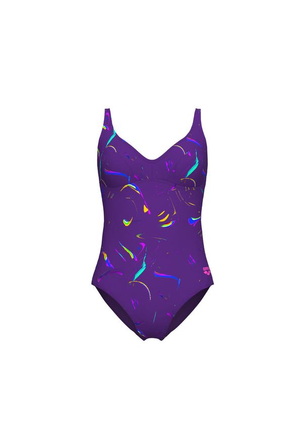 Strój Kąpielowy Arena Abyss Swimsuit U Back. Kolor: fioletowy