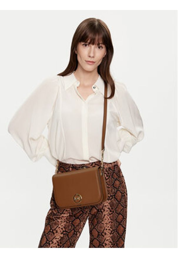 MICHAEL Michael Kors Torebka 30S4GD8M2L Brązowy. Kolor: brązowy. Materiał: skórzane
