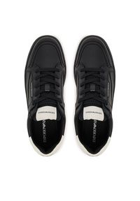 Emporio Armani Sneakersy EM003702 AF19573 MC024 Czarny. Kolor: czarny. Materiał: skóra #4