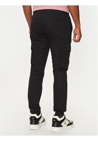 Calvin Klein Jeans Joggery J30J326438 Czarny Skinny Fit. Kolor: czarny. Materiał: bawełna