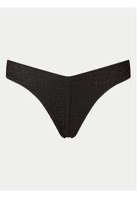 Calvin Klein Swimwear Dół od bikini KW0KW02729 Czarny. Kolor: czarny. Materiał: syntetyk #4