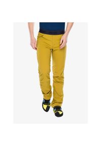 OCUN - Spodnie wspinaczkowe męskie Ocun Mania Pants. Kolor: żółty
