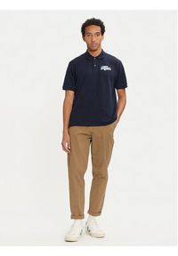Lacoste Polo PH3600 Granatowy Regular Fit. Typ kołnierza: polo. Kolor: niebieski. Materiał: bawełna #4