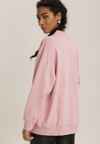 Renee - Różowa Bluza Nephelane. Kolor: różowy. Materiał: bawełna. Długość rękawa: długi rękaw. Długość: długie #3