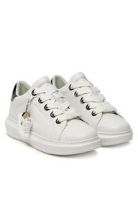 Karl Lagerfeld - KARL LAGERFELD Sneakersy Kapri KL62519 Biały. Kolor: biały. Materiał: skóra #3