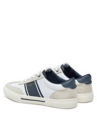 Pepe Jeans Sneakersy PMS31060 Biały. Kolor: biały. Materiał: zamsz, skóra