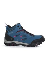 Holcombe IEP Mid Regatta damskie trekkingowe buty. Kolor: niebieski. Materiał: poliester
