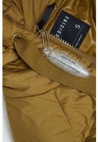 medicine - Medicine kurtka puchowa damska kolor zielony zimowa. Kolor: zielony. Materiał: puch. Sezon: zima #6