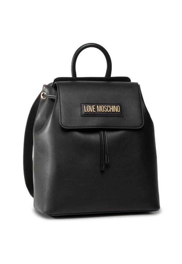 Love Moschino - Plecak LOVE MOSCHINO. Kolor: czarny