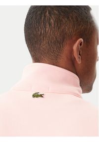 Lacoste Bluza Unisex SH2735 Różowy Regular Fit. Kolor: różowy. Materiał: bawełna