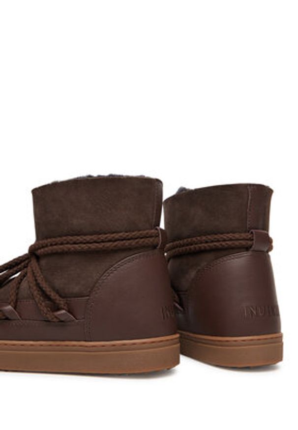 Inuikii Śniegowce Classic 1001.003.0122 Brązowy. Kolor: brązowy. Materiał: skóra, zamsz