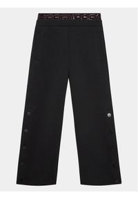 Guess Spodnie dresowe J3YQ18 FL03S Czarny Regular Fit. Kolor: czarny. Materiał: bawełna