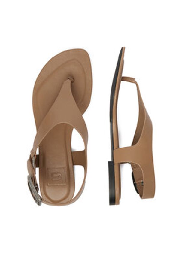 G-Star RAW - G-Star Raw Sandały EO-ELLIS-01 Beżowy ciemny. Kolor: beżowy. Materiał: skóra