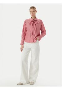 Vero Moda Koszula Islunn 10342449 Różowy Regular Fit. Kolor: różowy. Materiał: bawełna #3