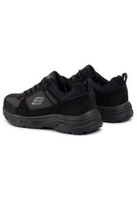 skechers - Skechers Trekkingi Oak Canyon 51893/BBK Czarny. Kolor: czarny. Materiał: materiał. Sport: turystyka piesza #4