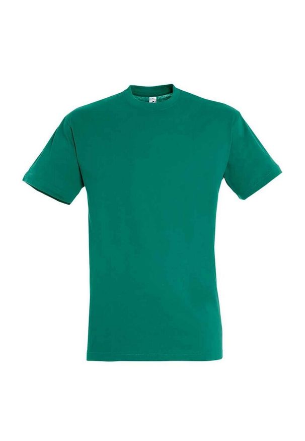 SOL'S - Koszulka Regent Dla Dorosłych Unisex. Kolor: zielony. Sport: turystyka piesza