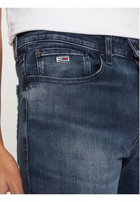 Tommy Jeans Jeansy Scanton DM0DM20550 Granatowy Slim Fit. Kolor: niebieski