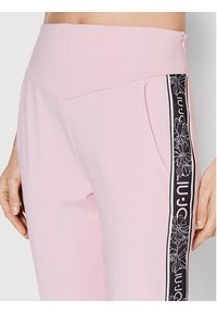 Liu Jo Sport Spodnie dresowe TA2066 FS090 Różowy Regular Fit. Kolor: różowy. Materiał: bawełna #3