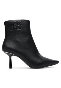 Botki DKNY. Kolor: czarny