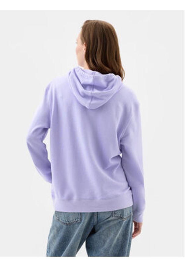 GAP - Gap Bluza 870537-03 Fioletowy Regular Fit. Kolor: fioletowy. Materiał: bawełna