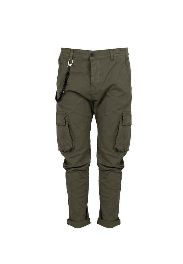 Xagon Spodnie "Cargo Pants" | P24032CR4036 | Mężczyzna | Khaki. Okazja: na co dzień. Kolor: brązowy. Materiał: bawełna, elastan. Długość: długie. Styl: elegancki, casual