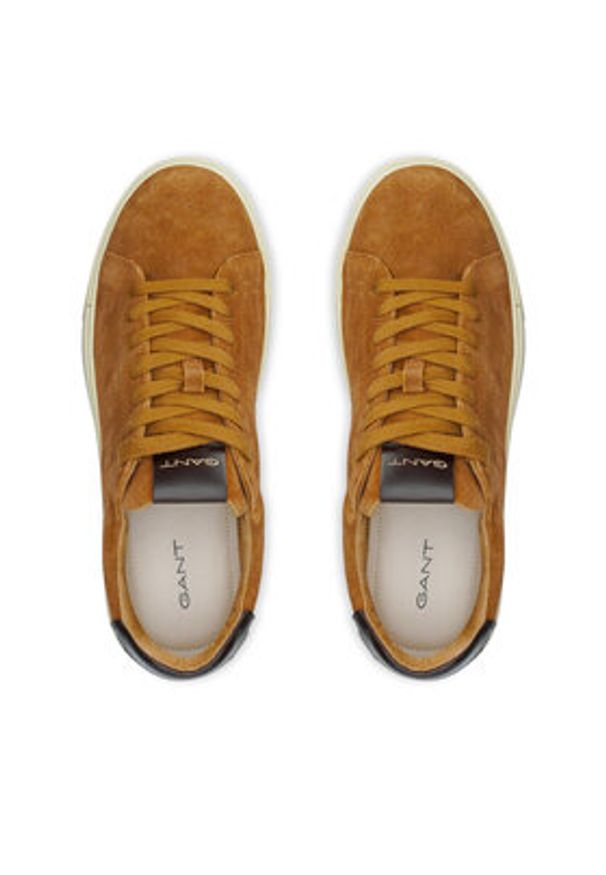 GANT - Gant Sneakersy 31633020 Brązowy. Kolor: brązowy. Materiał: skóra, zamsz