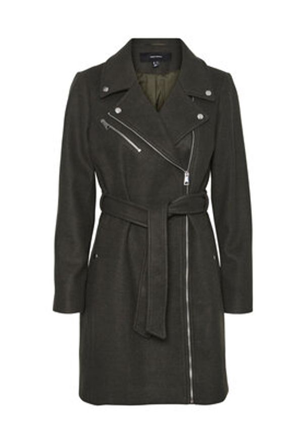 Vero Moda Płaszcz przejściowy 10289973 Szary Regular Fit. Kolor: szary. Materiał: syntetyk