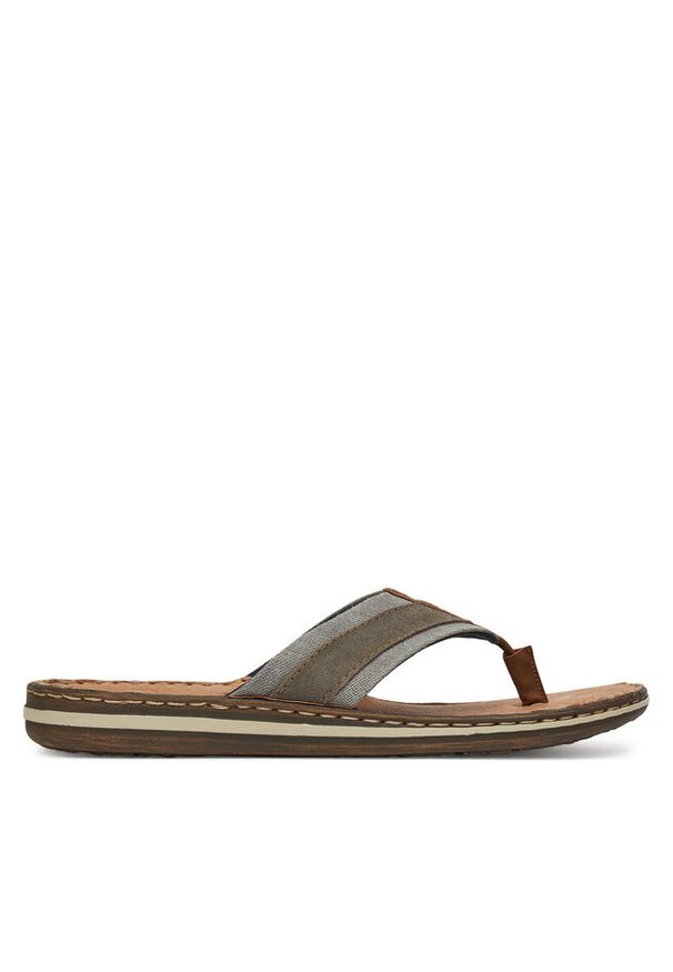 Japonki Rieker. Kolor: beżowy