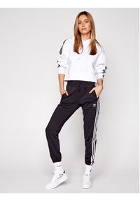 Adidas - adidas Spodnie dresowe Cuffed GD2255 Czarny Slim Fit. Kolor: czarny. Materiał: syntetyk, dresówka, bawełna #5