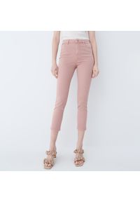 Mohito - Spodnie skinny - Różowy. Kolor: różowy #1