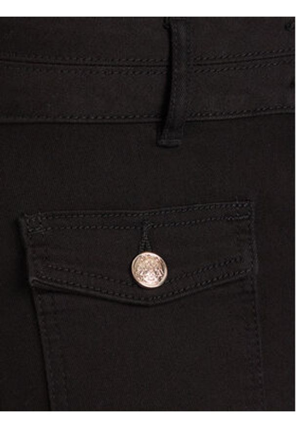 Morgan Jeansy 241-POLEN Czarny Bootcut Fit. Kolor: czarny