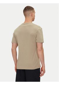 Calvin Klein T-Shirt Hero K10K111346 Beżowy Regular Fit. Kolor: beżowy. Materiał: bawełna #5