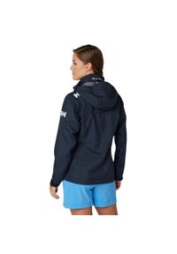 Kurtka uniwersalna damska Helly Hansen W Crew Hooded Jacket. Kolor: niebieski