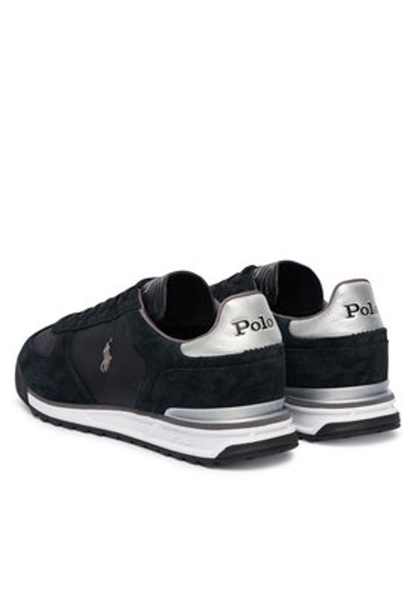 Polo Ralph Lauren Sneakersy Varick Pp 809974041002 Czarny. Kolor: czarny. Materiał: zamsz, skóra