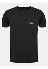 Hugo Komplet 3 t-shirtów 50480088 Czarny Regular Fit. Kolor: czarny. Materiał: bawełna #4