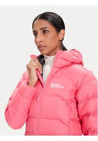 Jack Wolfskin Kurtka puchowa Ather Down A60330 Różowy Regular Fit. Kolor: różowy. Materiał: syntetyk