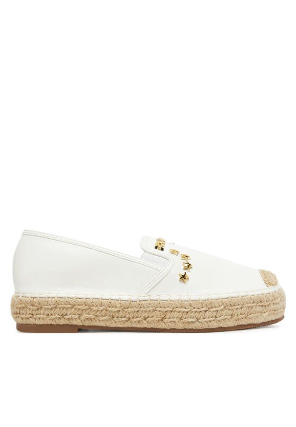 DeeZee Espadryle MSD53 Biały. Kolor: biały. Materiał: materiał