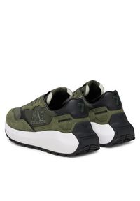 EA7 Emporio Armani Sneakersy 7X000341 AF18616 M7059 Khaki. Kolor: brązowy. Materiał: materiał #3