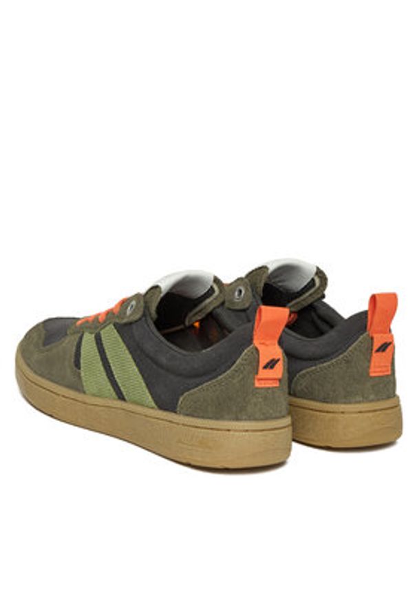 Palladium Sneakersy Pallacup Flame Sde 79505-320-M Zielony. Kolor: zielony. Materiał: skóra, zamsz