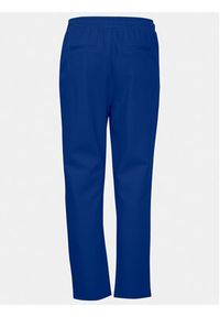 Fransa Spodnie materiałowe 20605622 Niebieski Regular Fit. Kolor: niebieski. Materiał: materiał, syntetyk