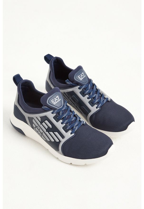 EA7 Emporio Armani - Sneakersy EA7 EMPORIO ARMANI. Zapięcie: sznurówki. Wzór: aplikacja