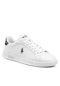 Polo Ralph Lauren Sneakersy Hrt Ct II 809829824005 Biały. Kolor: biały. Materiał: skóra #7