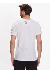 Brave Soul T-Shirt MTS-149CECIL Biały Regular Fit. Kolor: biały. Materiał: bawełna