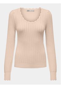 only - ONLY Sweter Meddi 15311544 Różowy Regular Fit. Kolor: różowy. Materiał: syntetyk #4