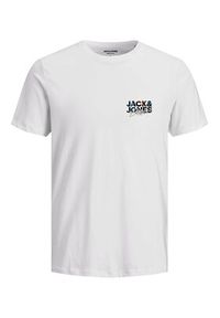 Jack & Jones - Jack&Jones Komplet 4 t-shirtów Geplas 12288304 Kolorowy Regular Fit. Materiał: bawełna. Wzór: kolorowy #12